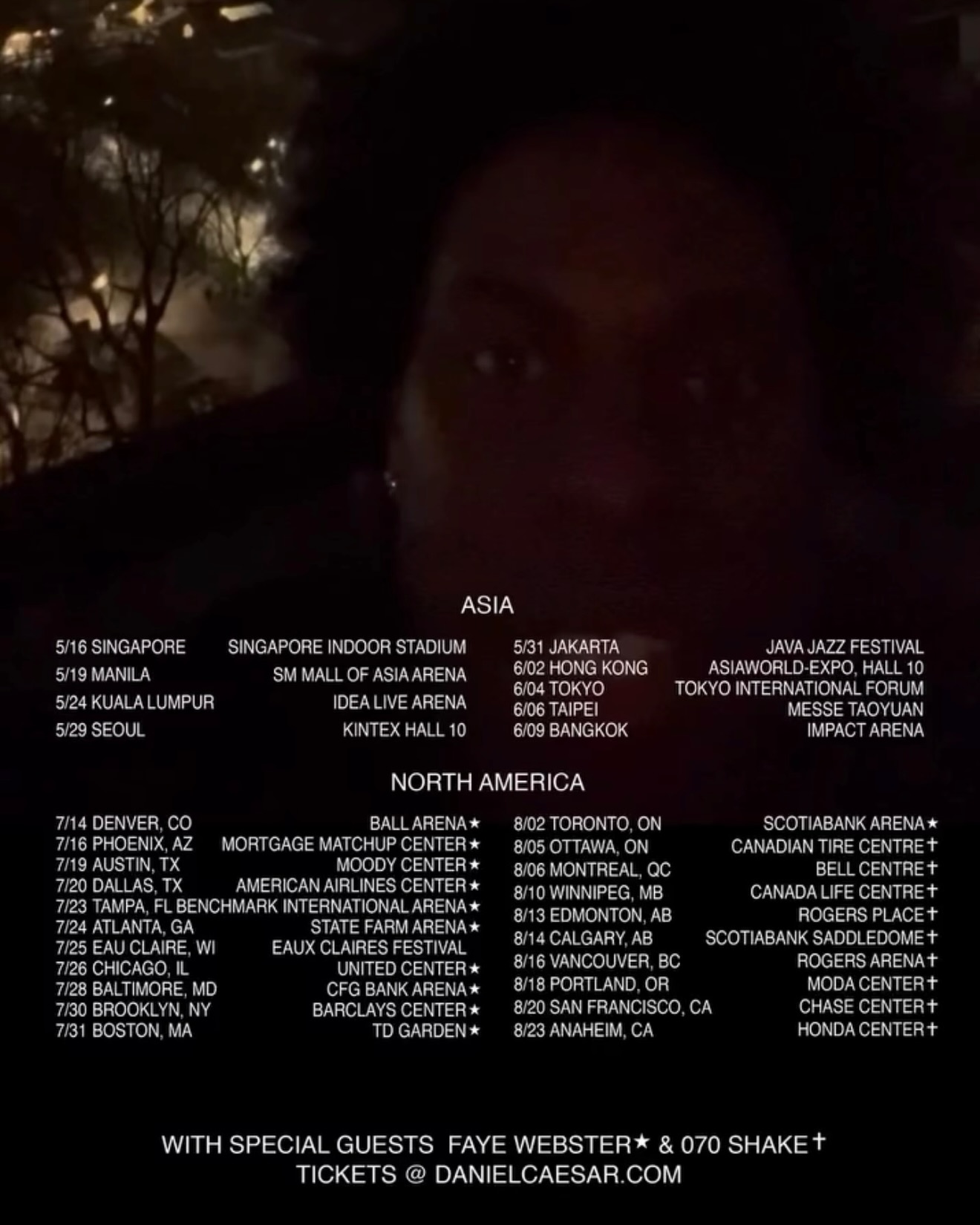 070 Shake Son Of Spergy Tour Poster 2026
